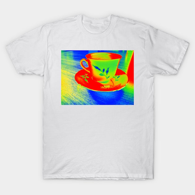 Coffee time t-shirt T-Shirt by Milkina